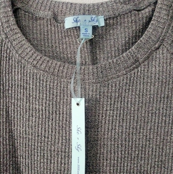 Thermal Long Sleeve Swing Dress - Picture 4 of 6